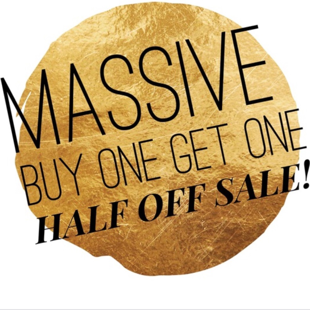 Buy one get one half off 💛